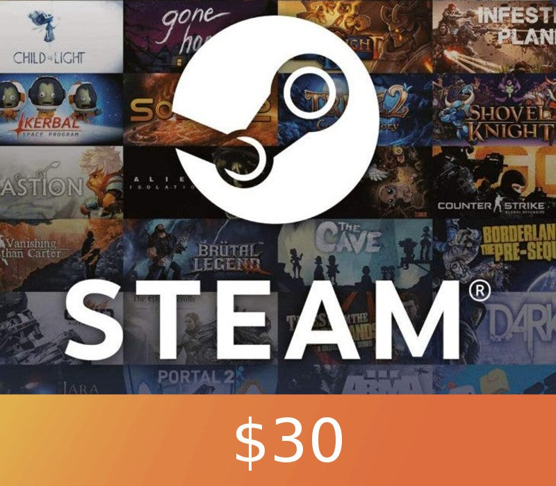 Steam Gift Card 30$ | Global Digital Code