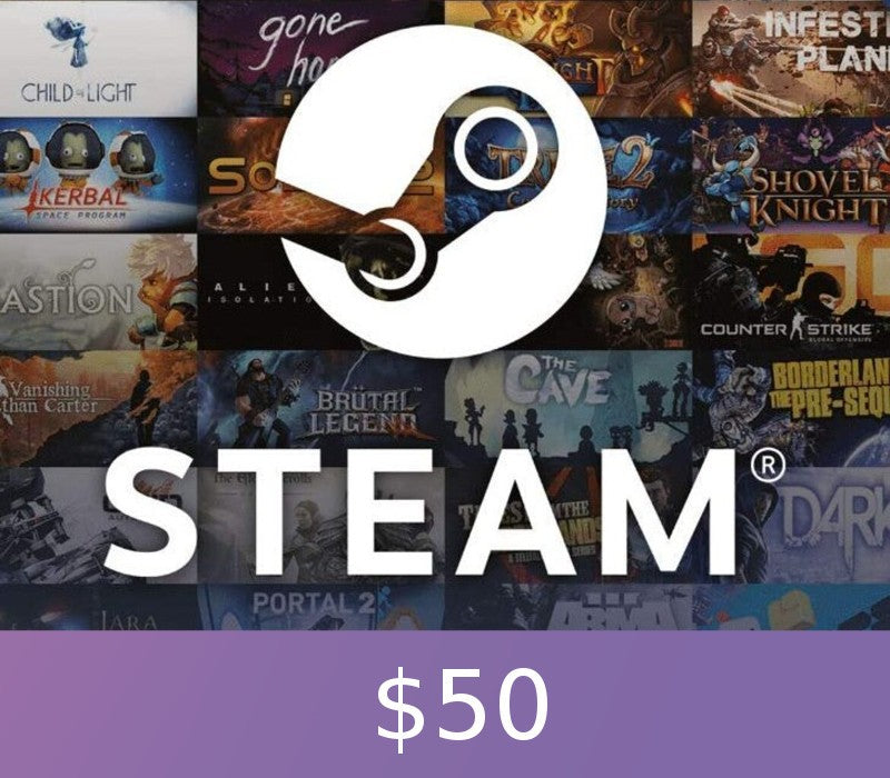 Steam Gift Card 50$ | Global Digital Code