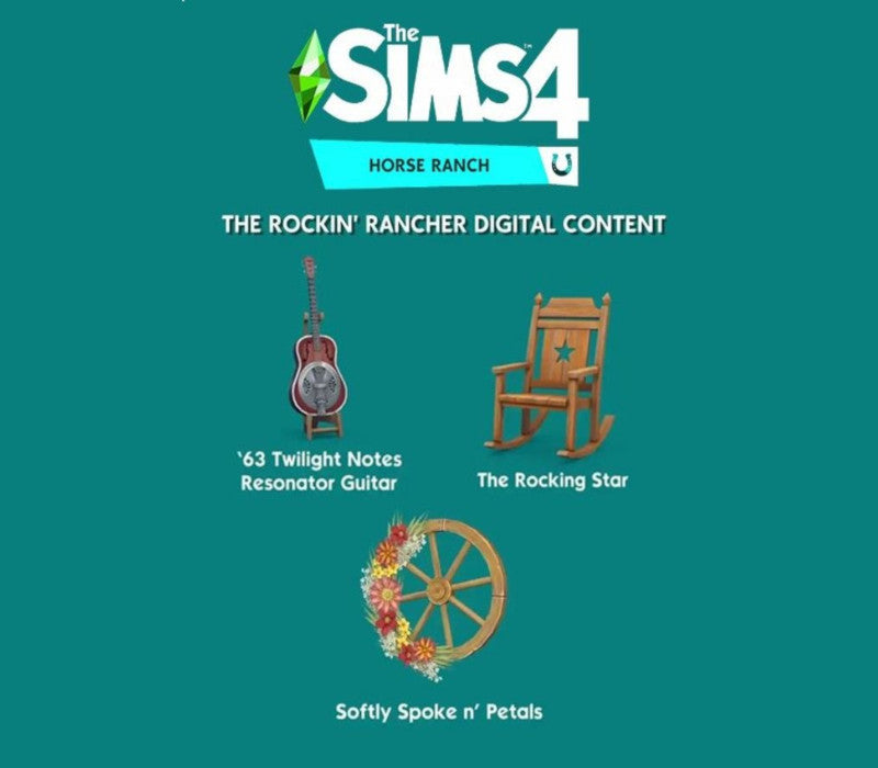 The Sims 4 Horse Ranch Rockin' Rancher Origin Key