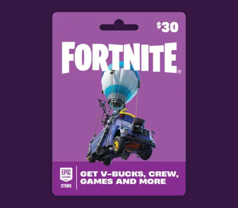 Fortnite USD 30 Epic Games Gift Card US PC