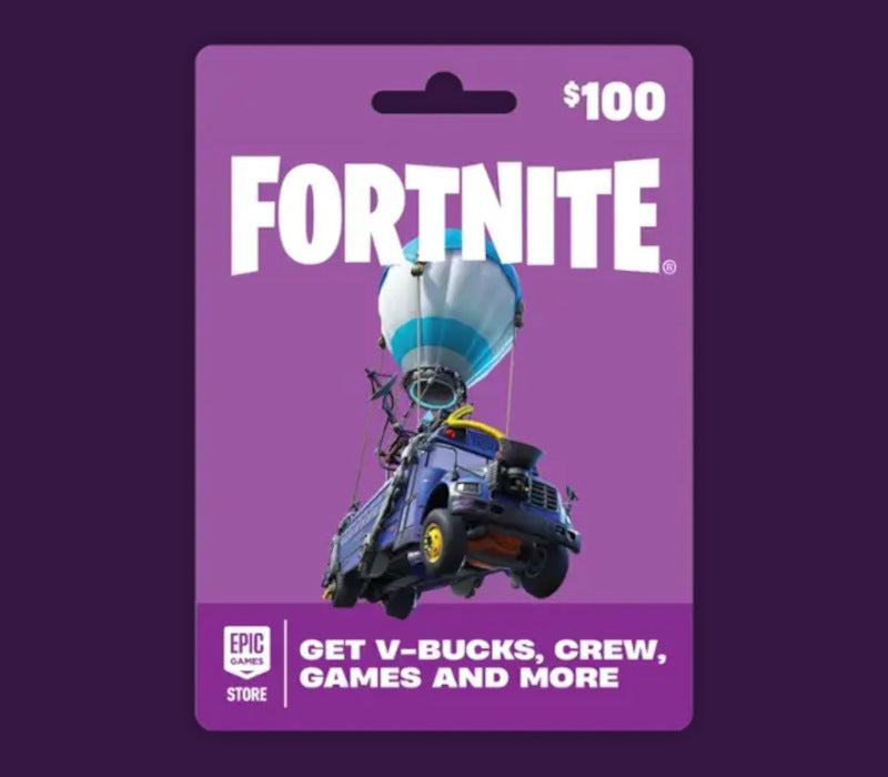 Fortnite USD 100 Epic Games Gift Card US PC