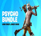 Fortnite Psycho Bundle – Look crazy, play crazy with this Borderlands-inspired bundle featuring the Psycho Bandit skin and Claptrap back bling. Buy it now at RushGame.co for instant access