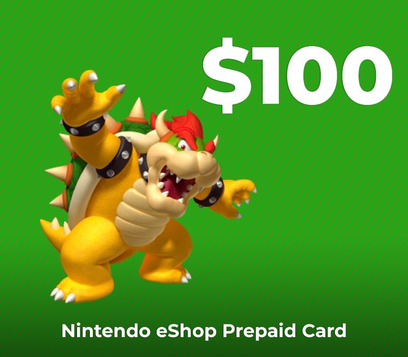 Nintendo eShop Prepaid Card $100 CA Key