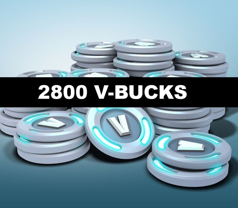 Fortnite 2800 V-Bucks Epic Games Gift Card CD Key