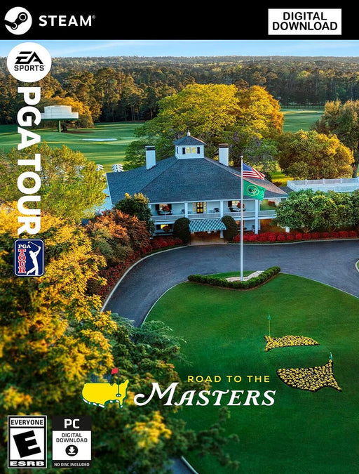 cover art for EA Sports PGA Tour on PC (Steam), featuring the iconic Augusta National Golf Club. Experience the ultimate Road to the Masters and buy your EA Sports PGA Tour digital key at RushGame.co for instant access.