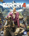 Far Cry 4 cover art featuring antagonist Pagan Min in a pink suit, sitting on a throne made of rubble with a kneeling soldier below. Secure your Far Cry 4 PC Ubisoft Connect Key at RushGame.co