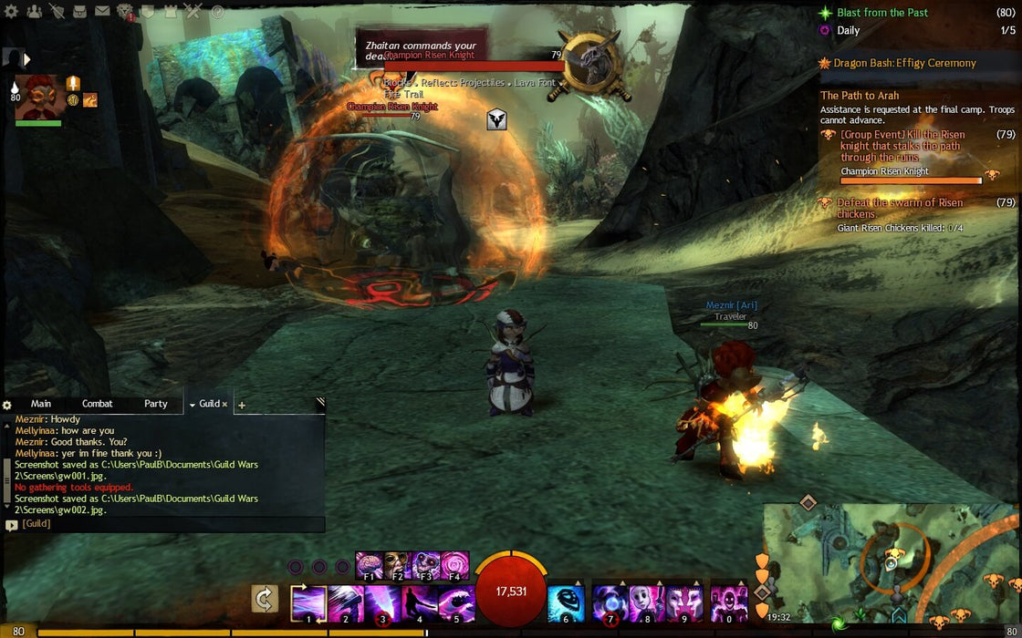 guild wars 2 heroic game pc - screenshot from gameplay