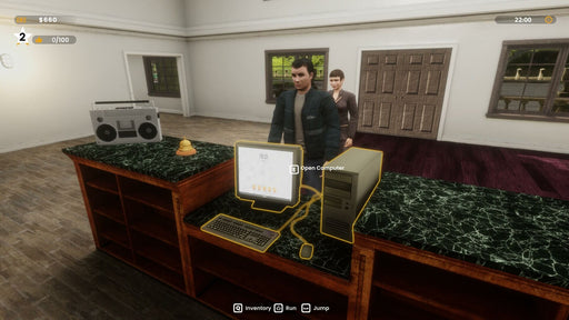 Hotel business-simulator - reception hall