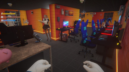 Internet Cafe Simulator 2 screenshot steam - internet cafe inside view