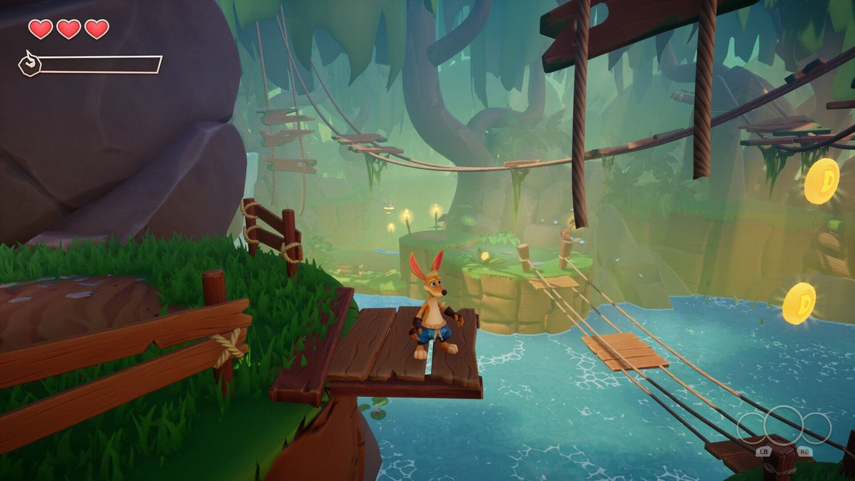 Kao the Kangaroo Steam - gameplay screenshot in the jungle