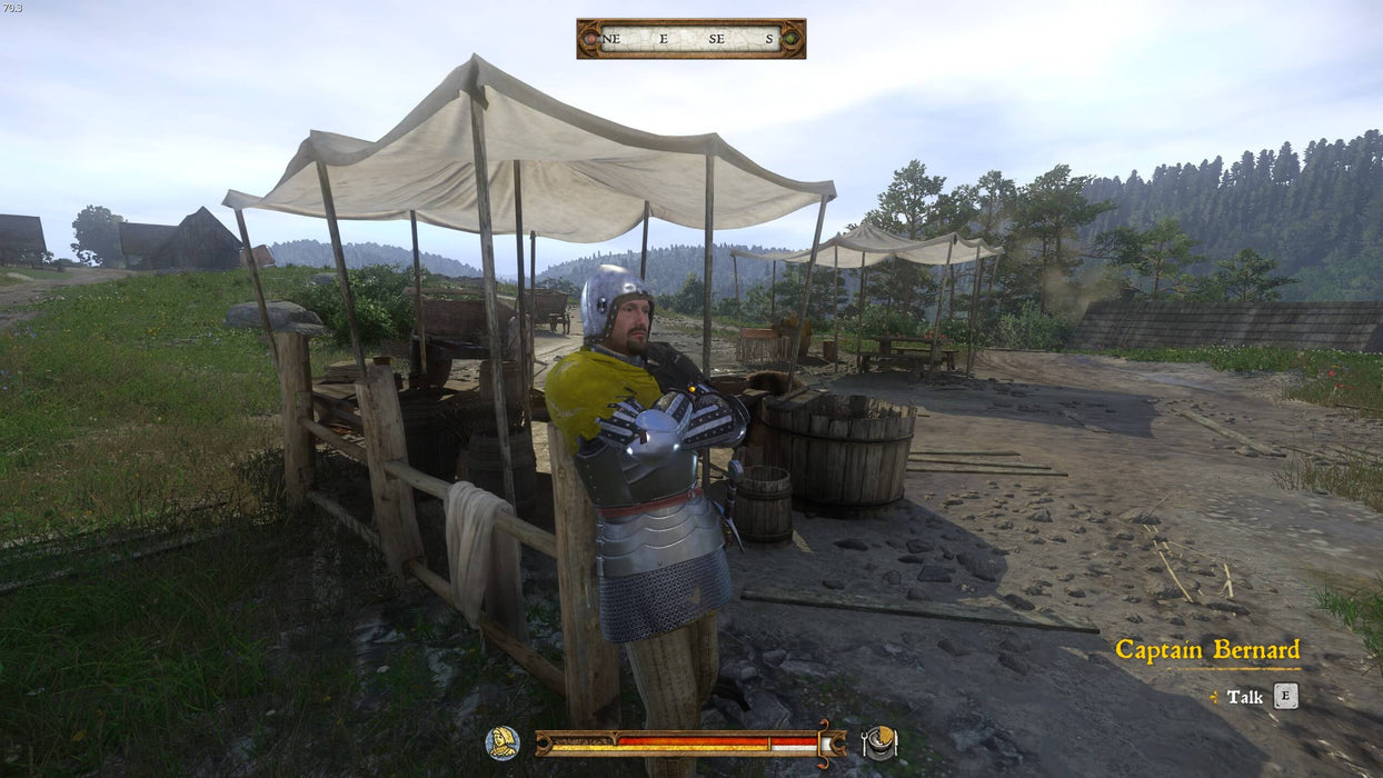 Kingdom Come: Deliverance xbox - Conversation with Knight Captain Bernard