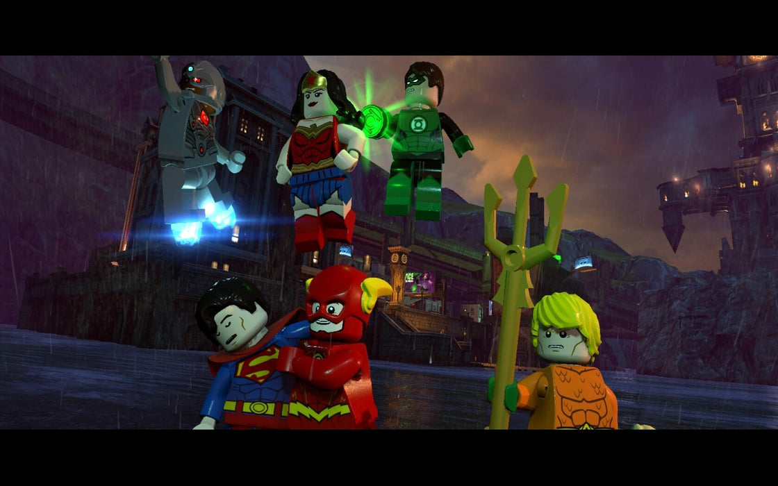 LEGO DC Super-Villains Deluxe Edition xbox code - main characters screenshot 