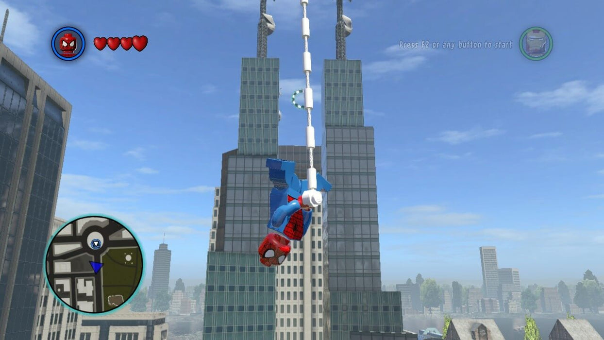 LEGO Marvel Collection XBOX key - gameplay screenshot of spiderman