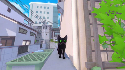 Little Kitty, Big City PC Steam Key - gameplay screenshot of the black cat