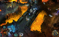 An underground dungeon with lava rivers from Might and Magic: Heroes VI for PC Uplay. Lead your heroes through dangerous environments and buy the game key on RushGame.co.