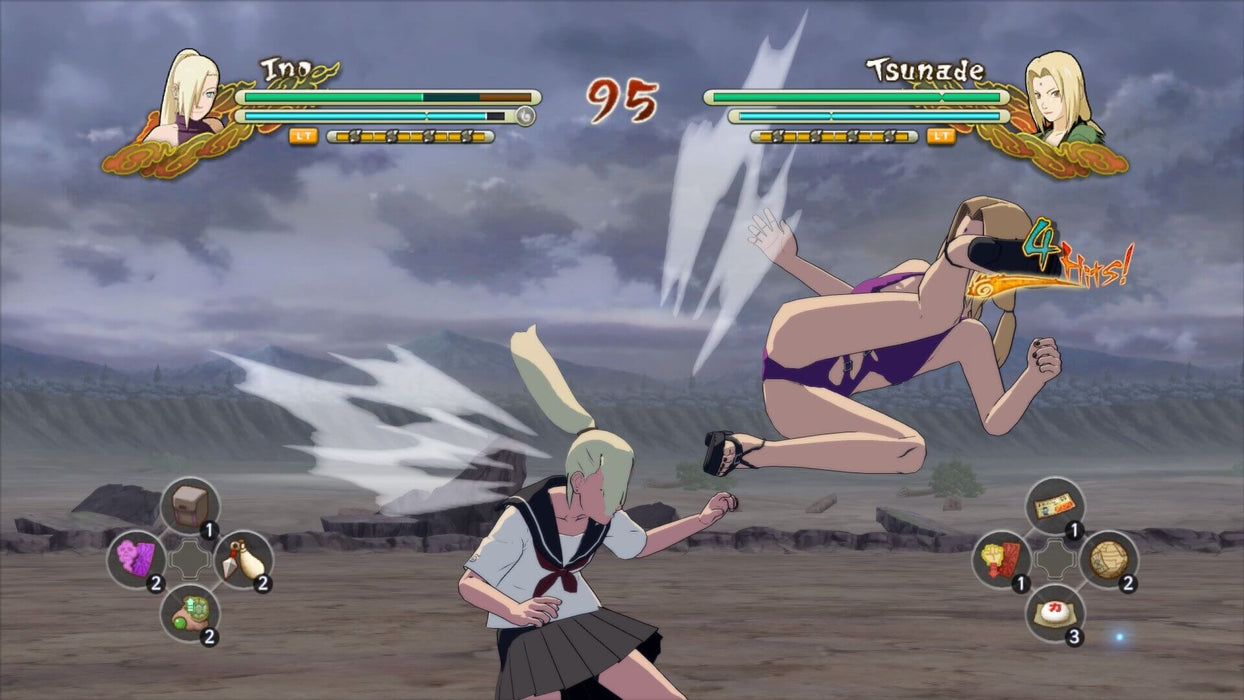 NARUTO SHIPPUDEN: Ultimate Ninja STORM Trilogy - gameplay screenshot ino vs tsunade