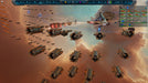 A fleet of warships prepares for an epic space battle in Sins of a Solar Empire II, with detailed ships and strategic combat unfolding. Take control of your empire in this real-time strategy game. Buy it on RushGame.co