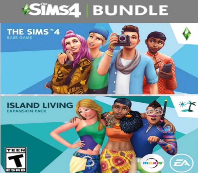 The Sims 4 + Island Living Bundle Origin CD Key