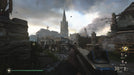 Gameplay Image 1 (Call of Duty: WWII - Battle in Ruins)

A first-person view of a soldier wielding an M1928 Thompson submachine gun, navigating the ruins of a war-torn village with a towering church in the distance. Call of Duty: WWII immerses players in the gritty realism of World War II battles—buy your activation key now at RushGame.co