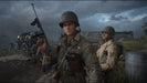 Gameplay screenshot (Call of Duty: WWII - Soldiers in the Battlefield)

A cinematic scene from Call of Duty: WWII featuring two American soldiers in authentic World War II uniforms, standing in front of a military wagon. Relive the epic historical conflict—purchase your digital CD key instantly at RushGame.co