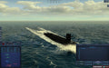 Gameplay screenshot: A nuclear submarine cruising through open waters in Cold Waters, tracking enemy vessels on sonar. Master stealth tactics and warfare strategy—get your digital activation code at RushGame.co