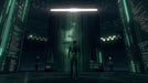 Gameplay screenshot from Deus Ex: Mankind Divided Digital Deluxe Edition - High-tech digital interface. A mysterious digital projection looms over the protagonist in a dark cyberpunk setting in Deus Ex: Mankind Divided Digital Deluxe Edition. Unlock the full experience with a Steam key from RushGame.co