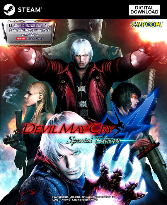 Devil May Cry 4 Special Edition Steam CD Key