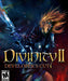 Cover art of Divinity II: Developer's Cut for PC GOG, featuring a fierce warrior with glowing blue eyes and a magical sword. Get your Divinity II Developer's Cut PC CD key at RushGame.co and embark on an epic RPG adventure