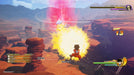 Gameplay screenshot - Young Gohan unleashing the powerful Masenko attack against an enemy in Dragon Ball Z: Kakarot on Xbox One. Experience intense combat and RPG action—buy your Dragon Ball Z: Kakarot CD key at RushGame.co now