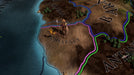 Gameplay screenshot - A close-up of the African region in Europa Universalis IV, showcasing the Mahafaly nation with a tribal warrior standing on the map. Experience new mission trees and unique historical events. Purchase your Europa Universalis IV - Origins DLC PC Steam CD Key now at RushGame.co