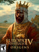 cover art for Europa Universalis IV - Origins DLC, featuring a regal African ruler adorned with gold jewelry and a crown. Expand your empire and rewrite history with new nations and missions. Buy your Europa Universalis IV - Origins DLC PC Steam CD Key now at RushGame.co for instant digital delivery.