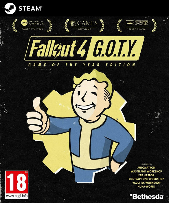 Fallout 4 GOTY Edition Steam CD Key