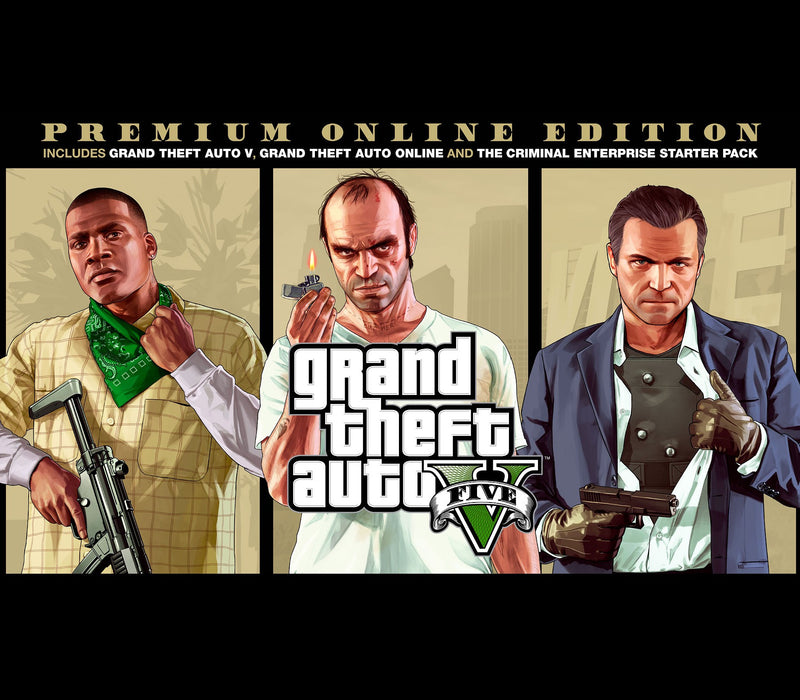 Grand Theft Auto V: Premium Online Edition & Great White Shark Card Bundle AR XBOX One CD Key