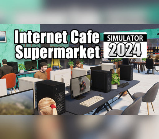 Internet Cafe & Supermarket Simulator 2024 PC Cover