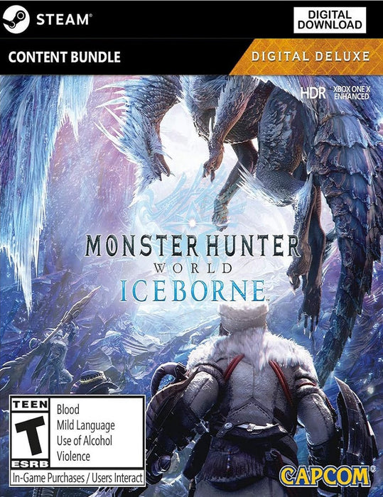 Monster Hunter World: Iceborne Digital Deluxe Edition Steam Key