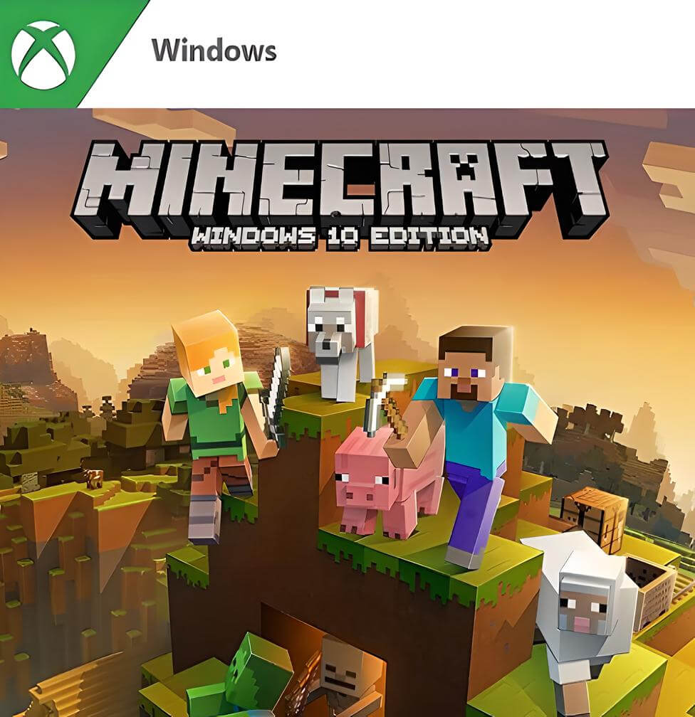Minecraft PC Windows 10 Edition PC CD Key — Rushgame.co