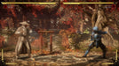 Raiden faces off against Sub-Zero in a scenic autumn forest setting, featuring stunning visuals from Mortal Kombat 11 Ultimate Edition on PC Steam. Available at RushGame.co