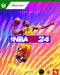 NBA 2K24 Kobe Bryant Edition cover for Xbox One, showcasing Kobe Bryant leaping with a basketball in hand, set against a vibrant purple and gold backdrop. Purchase your digital Xbox CD Key now at RushGame.co for instant delivery and play as a true basketball legend