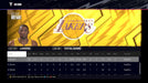 NBA 2K24 Kobe Bryant Edition - gameplay screenshot showing box score kobe bryant stats