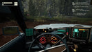 Close-up of the detailed car interior in Pacific Drive Deluxe Edition with mission objectives on screen—purchase your Steam CD key at RushGame.co and explore the Zone