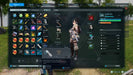 In-game screenshot from Palworld on Xbox showing the character’s detailed inventory with items, stats, and equipment. Explore survival mechanics and gear crafting with your CD key from RushGame.co