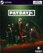 Official cover art for PAYDAY 3 on Steam, featuring iconic masked criminals in action-packed poses with guns —purchase your digital CD key now at RushGame.co