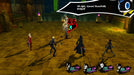 Turn-based battle in Persona 5 Royal Xbox Series X|S featuring the Phantom Thieves fighting in a dungeon as Mona cheers on. Experience strategic combat and anime flair—buy your digital copy now at RushGame.co