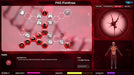 Screenshot from Plague Inc: Evolved showing the mutation screen with symptom nodes like rash and nausea. Strategically evolve your plague using a Steam CD key from RushGame.co