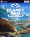 Cover art for Planet Zoo: Oceania Pack DLC on PC Steam featuring a kiwi bird with a lush island-themed zoo in the background. Get your official Oceania Pack game key now at RushGame.co and expand your tropical zoo
