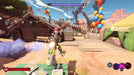 Dynamic gameplay scene from Plants vs. Zombies: Battle for Neighborville on Origin with characters battling in a festive desert outpost, available for instant download at RushGame.co
