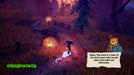 In-game screenshot from Pumpkin Jack showing the main character running through a spooky rural path at dusk. Purchase your Steam CD key now at RushGame.co and start your haunted adventure