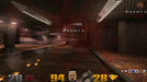 Action-packed scene from Quake III: Gold on PC featuring a duel with Daemia in a dark industrial arena. Get your official GOG CD key instantly at RushGame.co