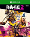 Official cover art for Rage 2: Deluxe Edition on Xbox One, featuring intense post-apocalyptic characters in a colorful explosion of chaos. Purchase your US digital CD key today at RushGame.co