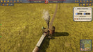 Gameplay image from Railway Empire on PC Steam displaying a train refueling at a water tower in 1863 — expand your railway empire with a digital key from RushGame.co